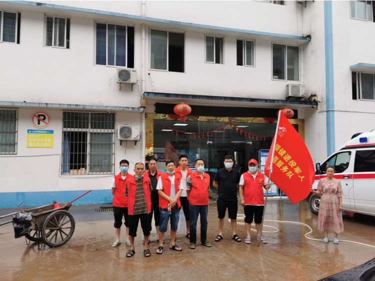 退役不褪色，合江縣堯壩鎮(zhèn)退役軍人志愿服務隊在行動 第 1 張