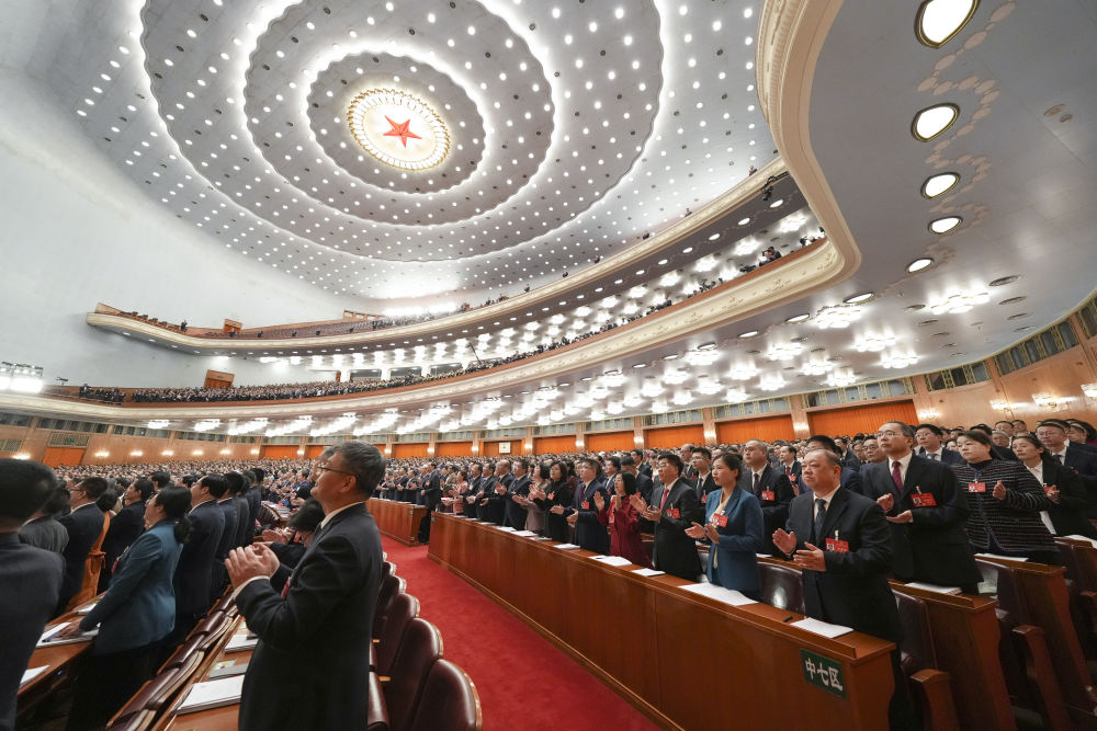 十四屆全國人大二次會議在京開幕 第 2 張