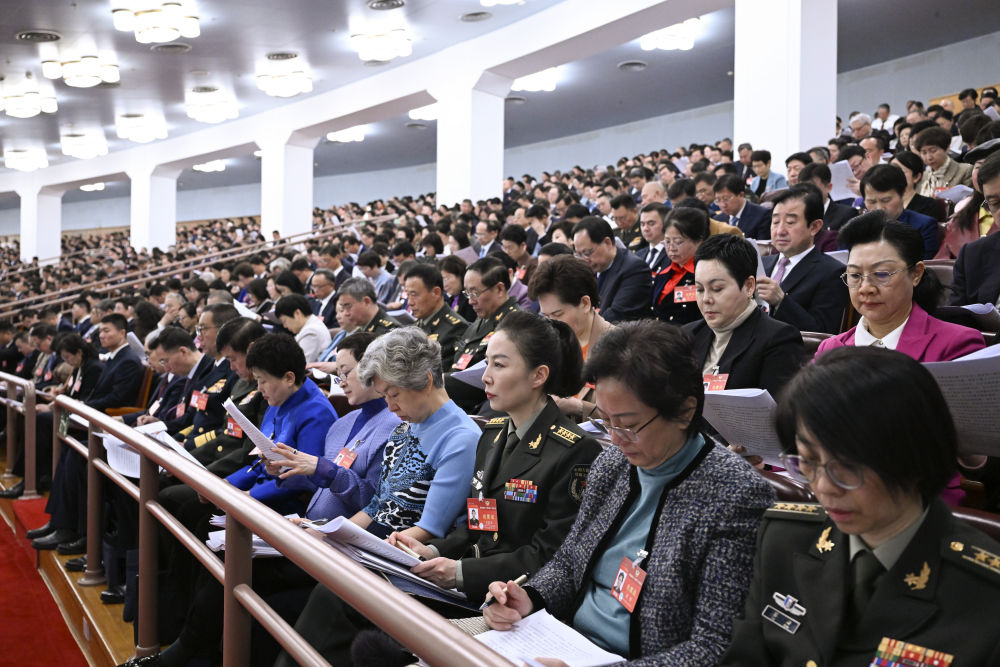 十四屆全國人大二次會議在京開幕 第 23 張